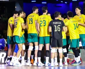 Imagem ilustrativa da imagem Brasil sofre com italianos e arbitragem polêmica e perde 2º jogo na Liga das Nações