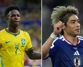 Imagem ilustrativa da imagem Brasil supera o Japão no ataque e na defesa: confira o raio-x do duelo
