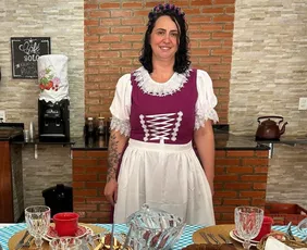 Imagem ilustrativa da imagem Brote, bolo ladrão e linguiça: delícias do Café Pomerano