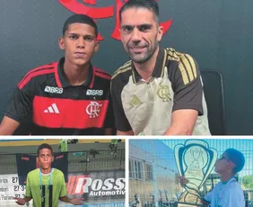 Imagem ilustrativa da imagem Capixaba assina primeiro contrato com o Flamengo