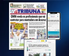 Imagem ilustrativa da imagem Confira os destaques do jornal A Tribuna desta quarta-feira