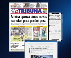 Imagem ilustrativa da imagem Confira os destaques do jornal A Tribuna desta quinta-feira