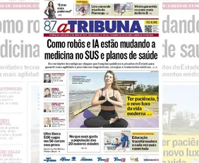 Imagem ilustrativa da imagem Confira os destaques do jornal A Tribuna deste domingo