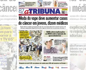 Imagem ilustrativa da imagem Confira os destaques do jornal A Tribuna deste sábado