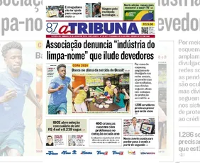 Imagem ilustrativa da imagem Confira os destaques do jornal A Tribuna deste sábado