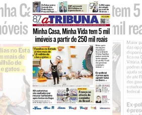 Imagem ilustrativa da imagem Confira os destaques do jornal A Tribuna deste sábado