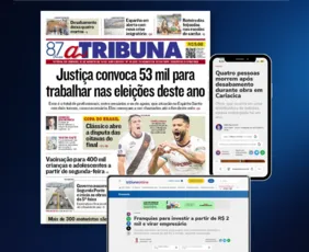 Imagem ilustrativa da imagem Confira os destaques do jornal A Tribuna deste sábado