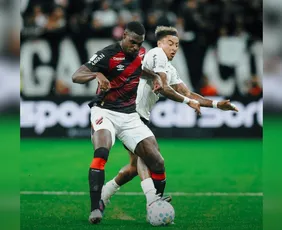 Imagem ilustrativa da imagem Corinthians empata com o Athletico-PR em jogo com drama para Yuri Alberto