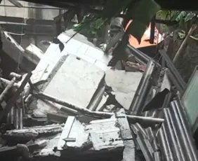 Imagem ilustrativa da imagem Cortiço desaba e deixa uma pessoa morta e duas feridas em São Paulo