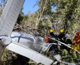 Imagem ilustrativa da imagem Donos de Hospital morrem em queda de avião no Tocantins