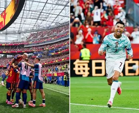 Imagem ilustrativa da imagem Espanha e Portugal, EUA e Bélgica jogam hoje pelas oitavas da Copa