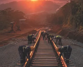 Imagem ilustrativa da imagem Europeus e chineses vão disputar construção de ferrovia até o Rio de Janeiro