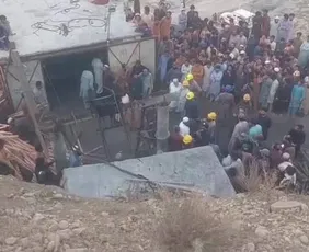 Imagem ilustrativa da imagem Explosão em mina de carvão deixa ao menos 34 mortos no Paquistão