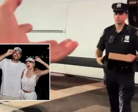 Imagem ilustrativa da imagem Fãs de Taylor Swift recebem 'marmita' com bolo do casamento da cantora