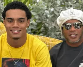 Imagem ilustrativa da imagem Filho de Ronaldinho Gaúcho jogará em time da 2ª divisão de Portugal