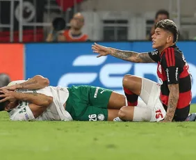 Imagem ilustrativa da imagem Flamengo liga alerta emocional de novo após derrota para o Palmeiras