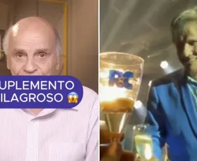 Imagem ilustrativa da imagem Golpistas fazem vídeos de celebridades com IA para vender medicamentos nas redes