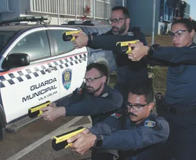 Imagem ilustrativa da imagem Guarda Municipal de Vila Velha tem novas armas de choque