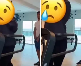 Imagem ilustrativa da imagem Homem é flagrado se masturbando atrás de mulher em academia na BA
