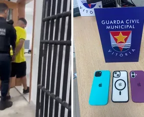 Imagem ilustrativa da imagem Homem é preso por furtar celulares no Triângulo das Bermudas