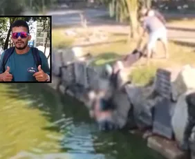 Imagem ilustrativa da imagem Homem morre após pular de ponte para fugir de agressões na Serra