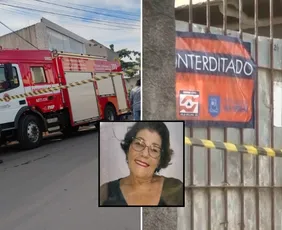 Imagem ilustrativa da imagem Idosa morre após botija de gás explodir e casa desabar em Vila Velha