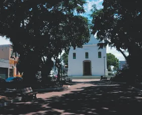 Imagem ilustrativa da imagem Igreja de Nossa Senhora do Rosário, a mais antiga do Brasil, aberta à visitação