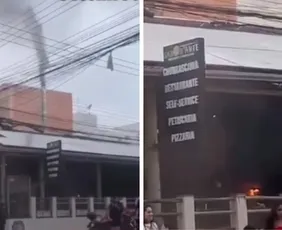 Imagem ilustrativa da imagem Incêndio atinge restaurante na Praia do Morro em Guarapari