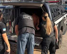 Imagem ilustrativa da imagem Jovem é preso suspeito de agredir companheira e mantê-la em cárcere privado