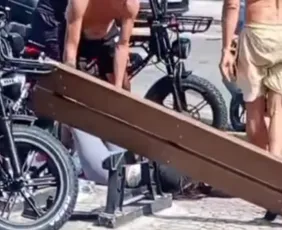 Imagem ilustrativa da imagem Jovem fica gravemente ferida após acidente com bicicleta elétrica em Vila Velha