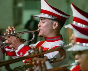 Imagem ilustrativa da imagem Mais de mil músicos participam de concurso nacional de bandas e fanfarras na Serra