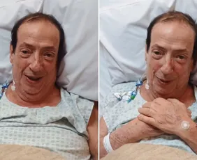 Imagem ilustrativa da imagem Marcos Oliveira, o Beiçola, passa por cirurgia após infecção e segue internado