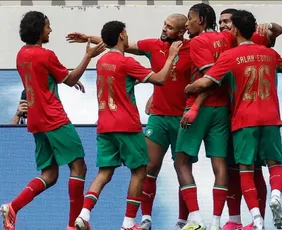 Imagem ilustrativa da imagem Marrocos fica no empate contra Noruega antes de enfrentar Brasil na Copa do Mundo