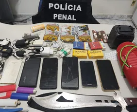 Imagem ilustrativa da imagem Materiais ilícitos são apreendidos com internos no Norte do ES