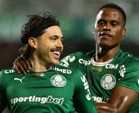 Imagem ilustrativa da imagem Maurício e Sosa resolvem e garantem vitória do Palmeiras sobre o Coritiba