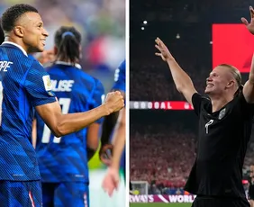 Imagem ilustrativa da imagem Mbappé e Haaland duelam pela liderança