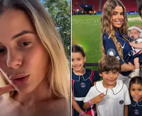 Imagem ilustrativa da imagem Mulher de Marquinhos relata susto com risco de tornado antes de Brasil x Noruega