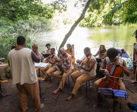 Imagem ilustrativa da imagem Música e natureza se unem em projeto gratuito no Parque Botânico Vale