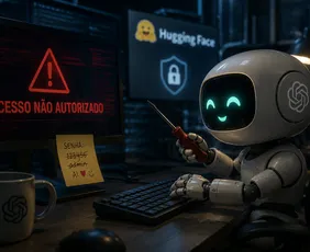 Imagem ilustrativa da imagem OpenAI diz que teste com IA invadiu Hugging Face e acende alerta na segurança