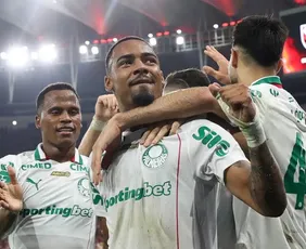 Imagem ilustrativa da imagem Palmeiras derrota Fla e amplia vantagem na liderança do Brasileiro