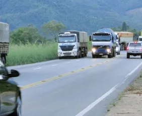 Imagem ilustrativa da imagem Pare e siga na BR-262 em Domingos Martins será suspenso aos finais de semana