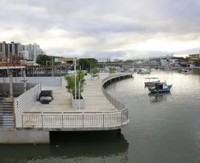 Imagem ilustrativa da imagem Primeira etapa da nova orla do Canal de Camburi vai ser inaugurada sábado