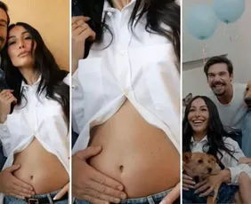 Imagem ilustrativa da imagem Sabrina Sato faz chá revelação e descobre o sexo do seu bebê: um menino