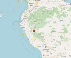 Imagem ilustrativa da imagem Terremoto de 5,6 é registrado no Peru, perto da fronteira com o Brasil