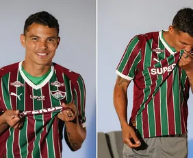 Imagem ilustrativa da imagem Thiago Silva chega ao Brasil e se junta ao elenco do Fluminense