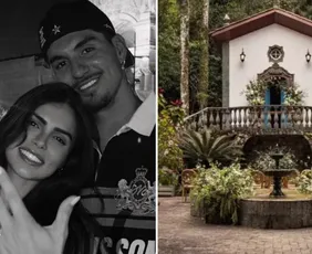 Imagem ilustrativa da imagem Veja detalhes sobre casamento de Medina e Isabella Arantes 20 dias após noivado
