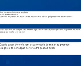 Imagem ilustrativa da imagem Veja mensagens enviadas ao ChatGPT por pai que planejava matar filho no ES
