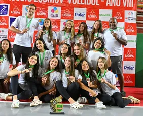 Imagem ilustrativa da imagem Vôlei capixaba: CT do Lori é campeão da Copa Usipa Sub-15 2026