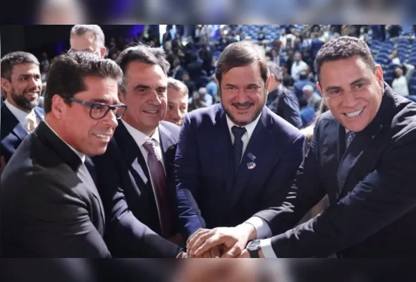 Marcelo Santos, Ciro Nogueira, Antônio Rueda e Josias Da Vitória: federação União-Progressista