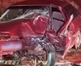 Imagem ilustrativa da imagem Acidente entre dois carros deixa seis feridos em rodovia no ES